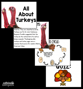 all about turkeys PowerPoint slideshow